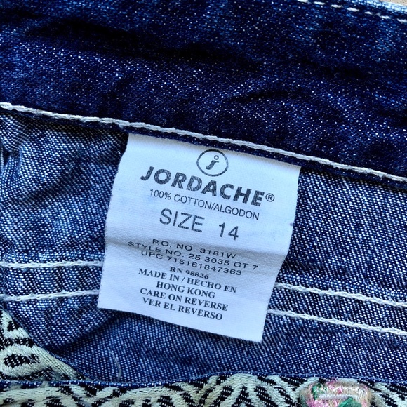 Vintage 90s/y2k high-waisted patchwork shorts - Picture 4 of 4